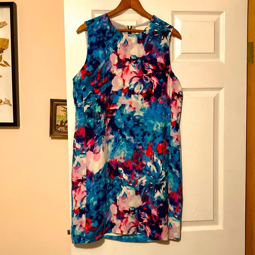 Watercolor Flowers Dress